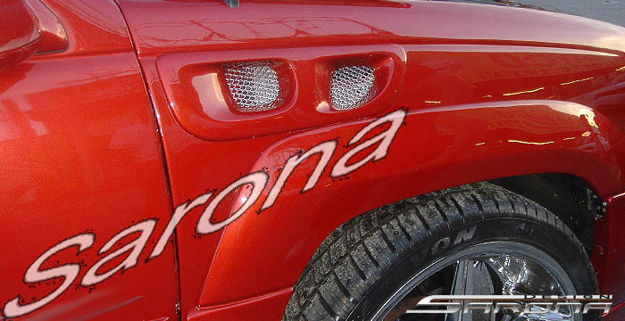 Custom Chevy Suburban Fenders  SUV/SAV/Crossover Side Vents (1992 - 1999) - $290.00 (Manufacturer Sarona, Part #CH-005-ST)